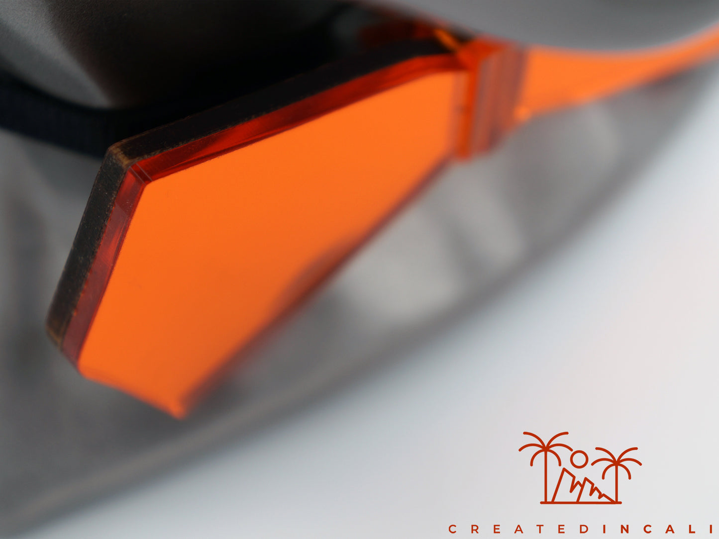 Orange Mirror Mirror | Modern