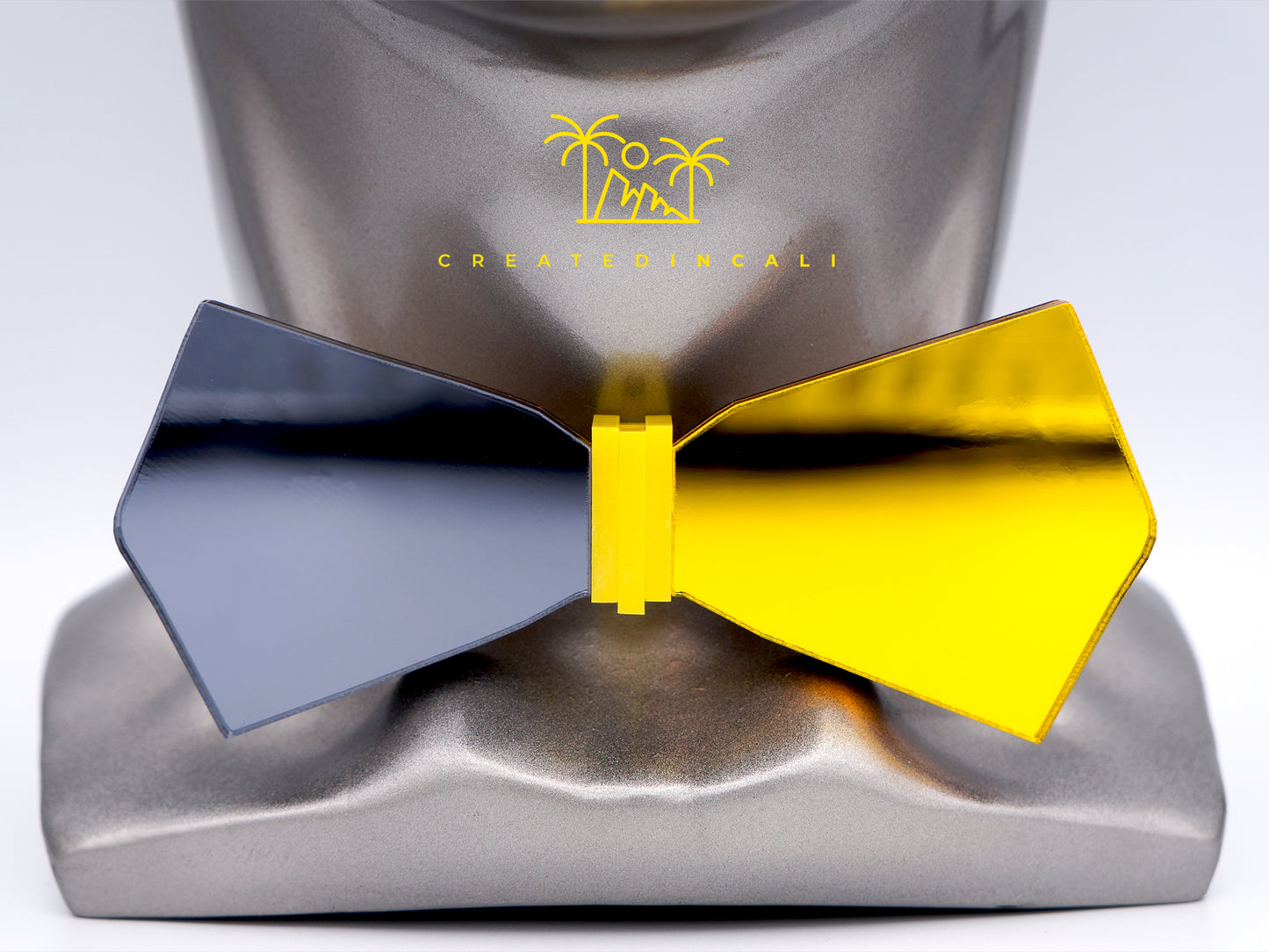 Grey + Yellow Mirror Mirror | Modern