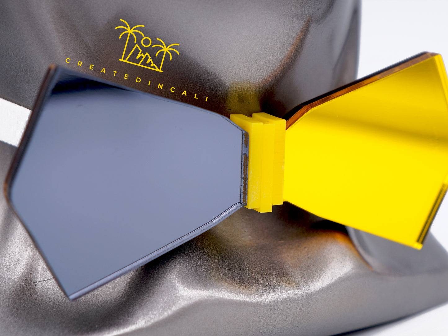 Grey + Yellow Mirror Mirror | Modern