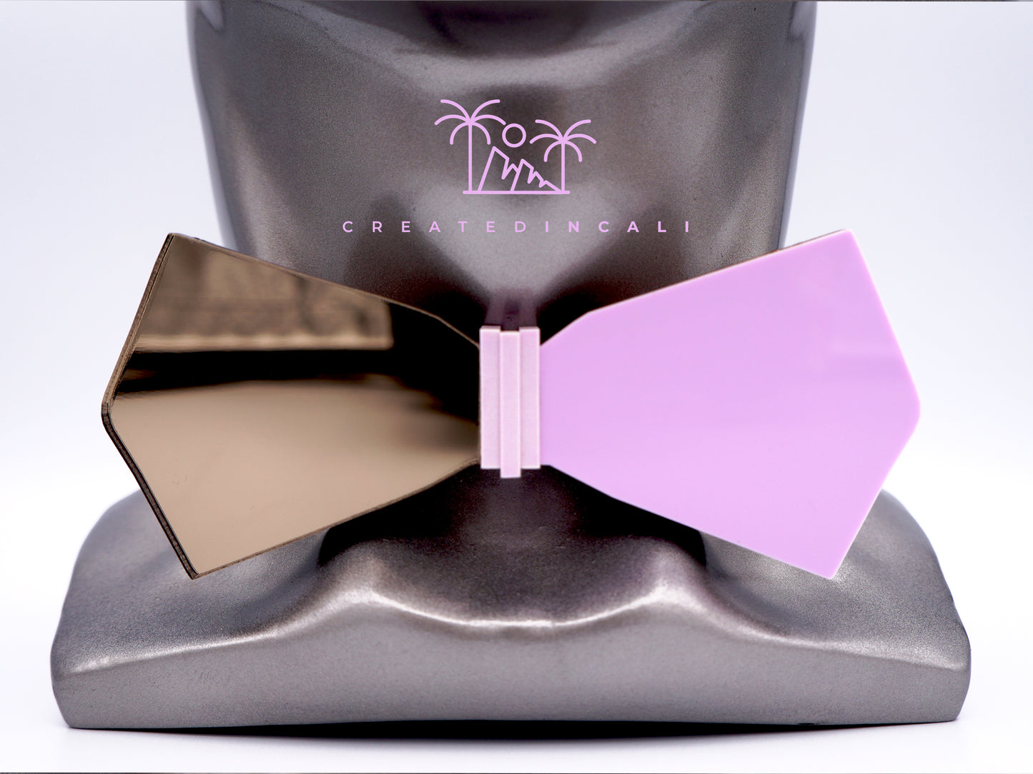 Lavender & Bronze Side Mirror | Modern