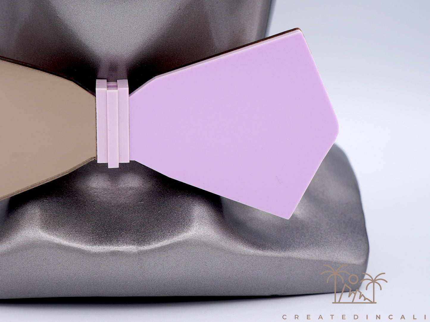 Lavender & Bronze Side Mirror | Modern