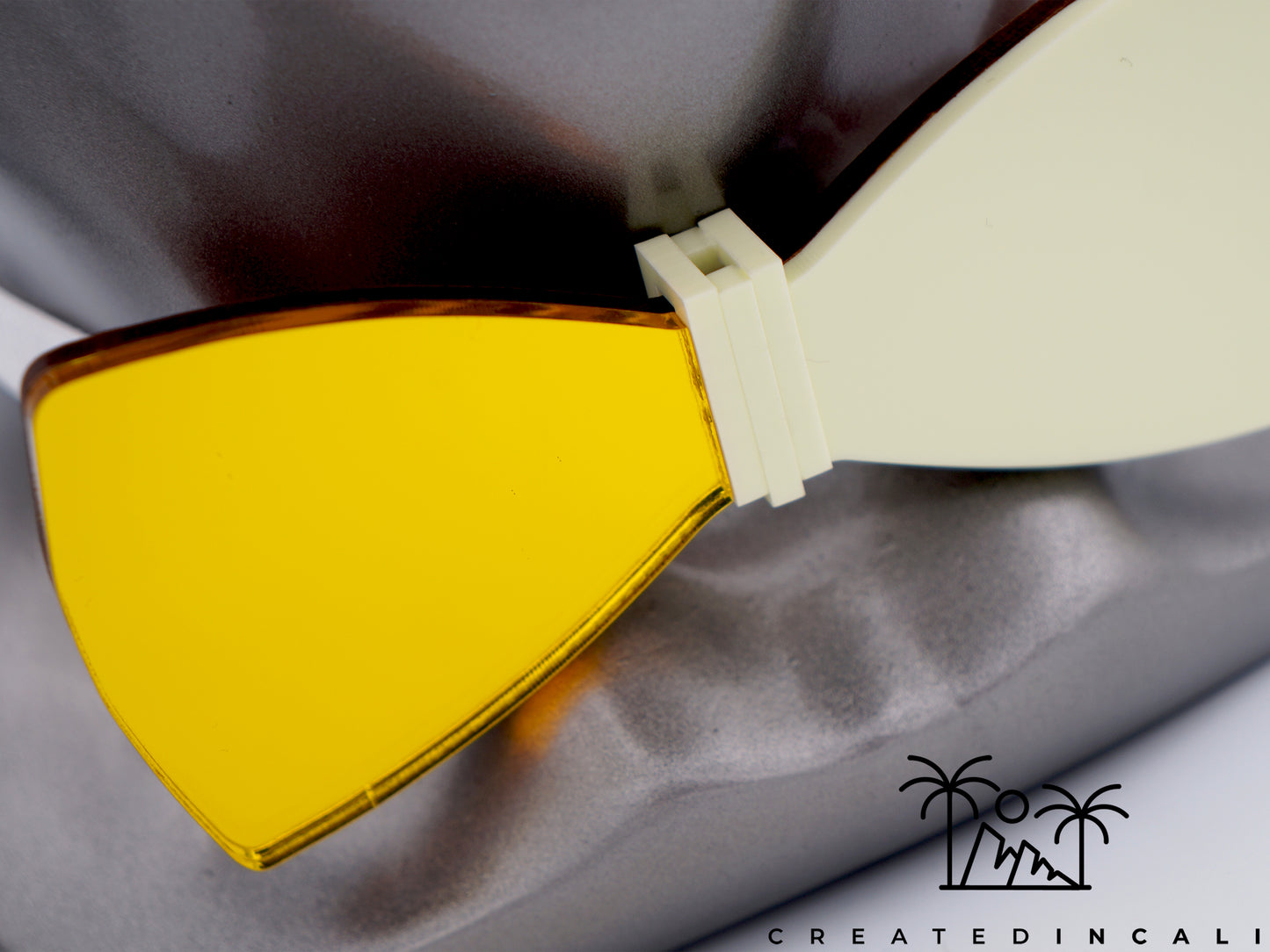 Yellow & Yellow Side Mirror | Classic