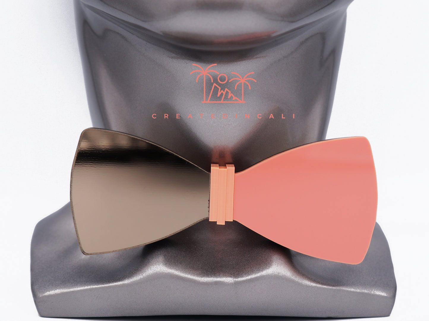 Coral & Bronze Side Mirror | Classic