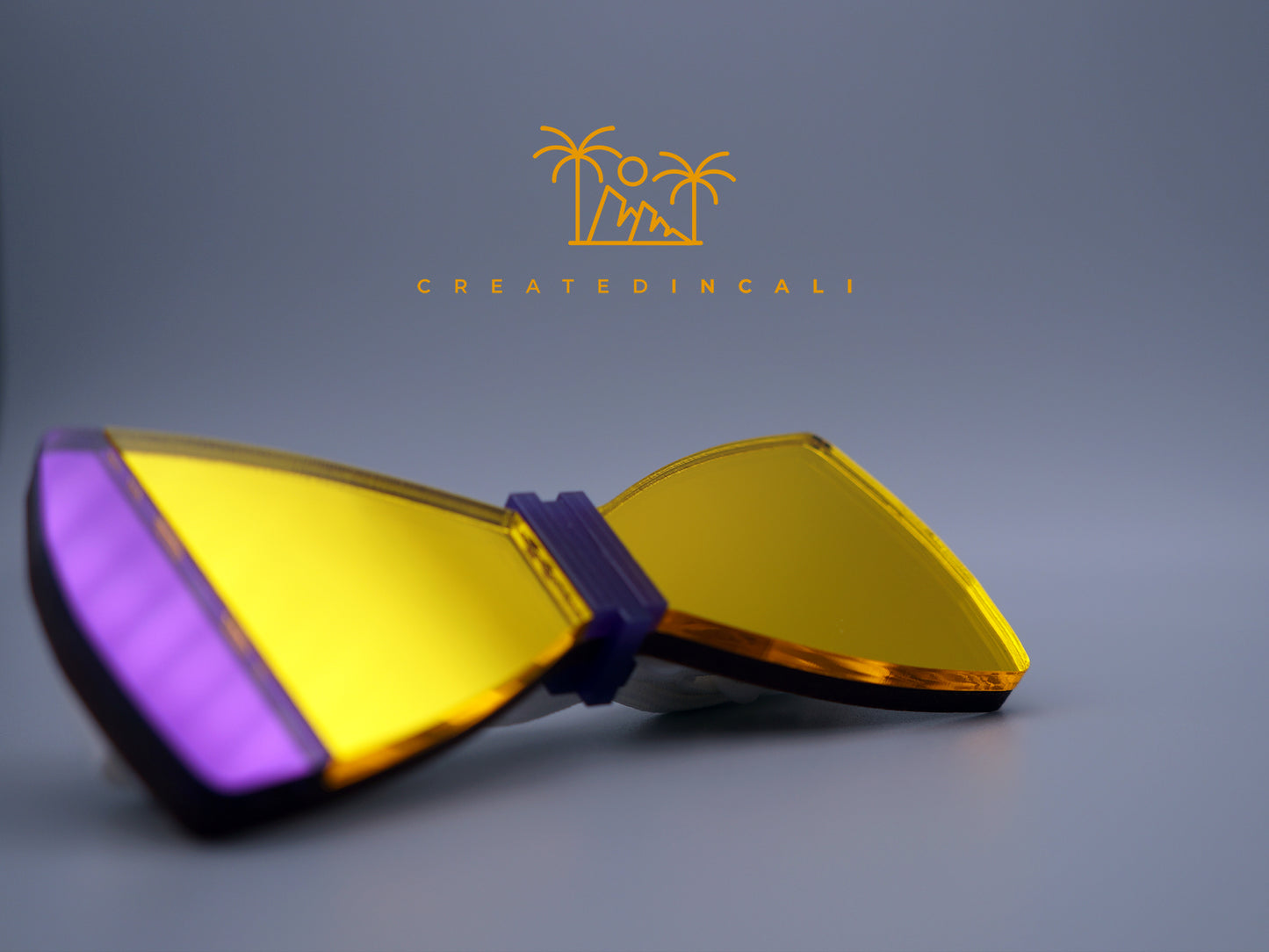 Yellow Mirror Mirror x Mirrored Purple Tux | Classic