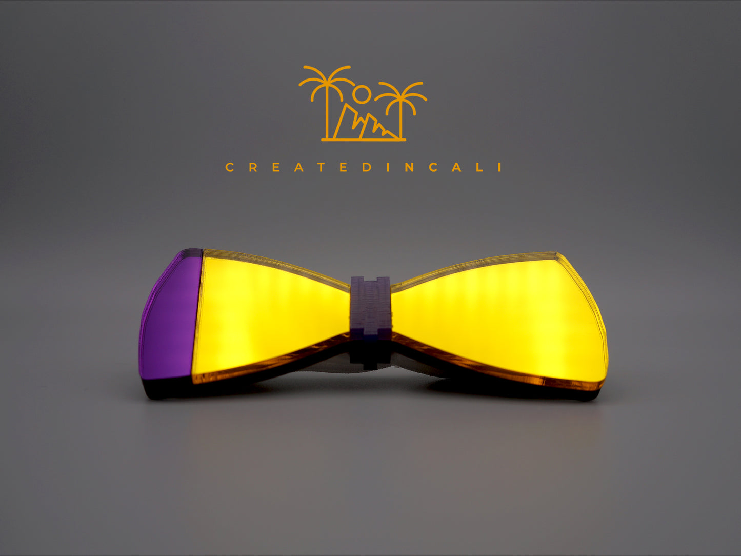Yellow Mirror Mirror x Mirrored Purple Tux | Classic