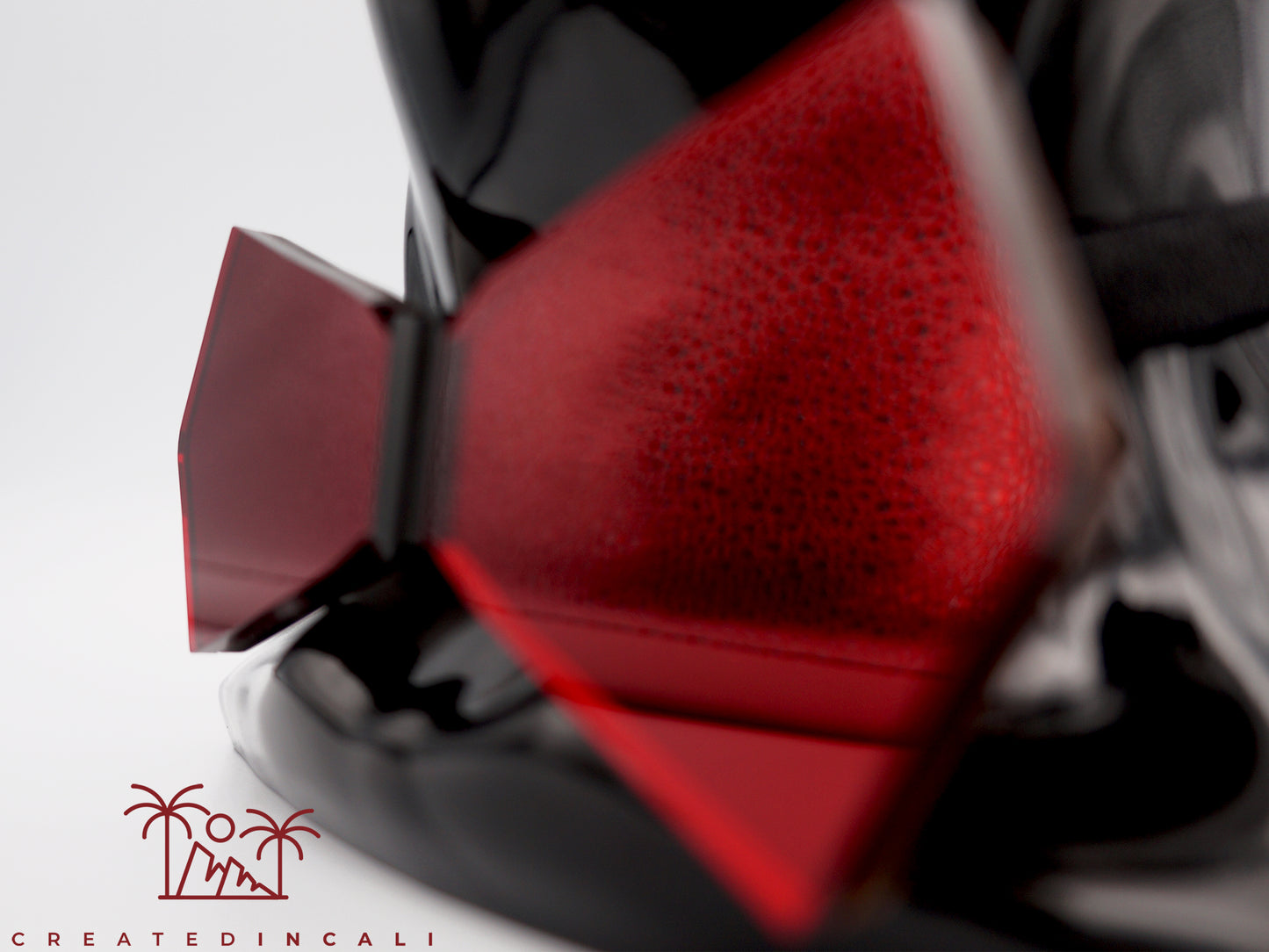 Velvet Red Mirror | Modern