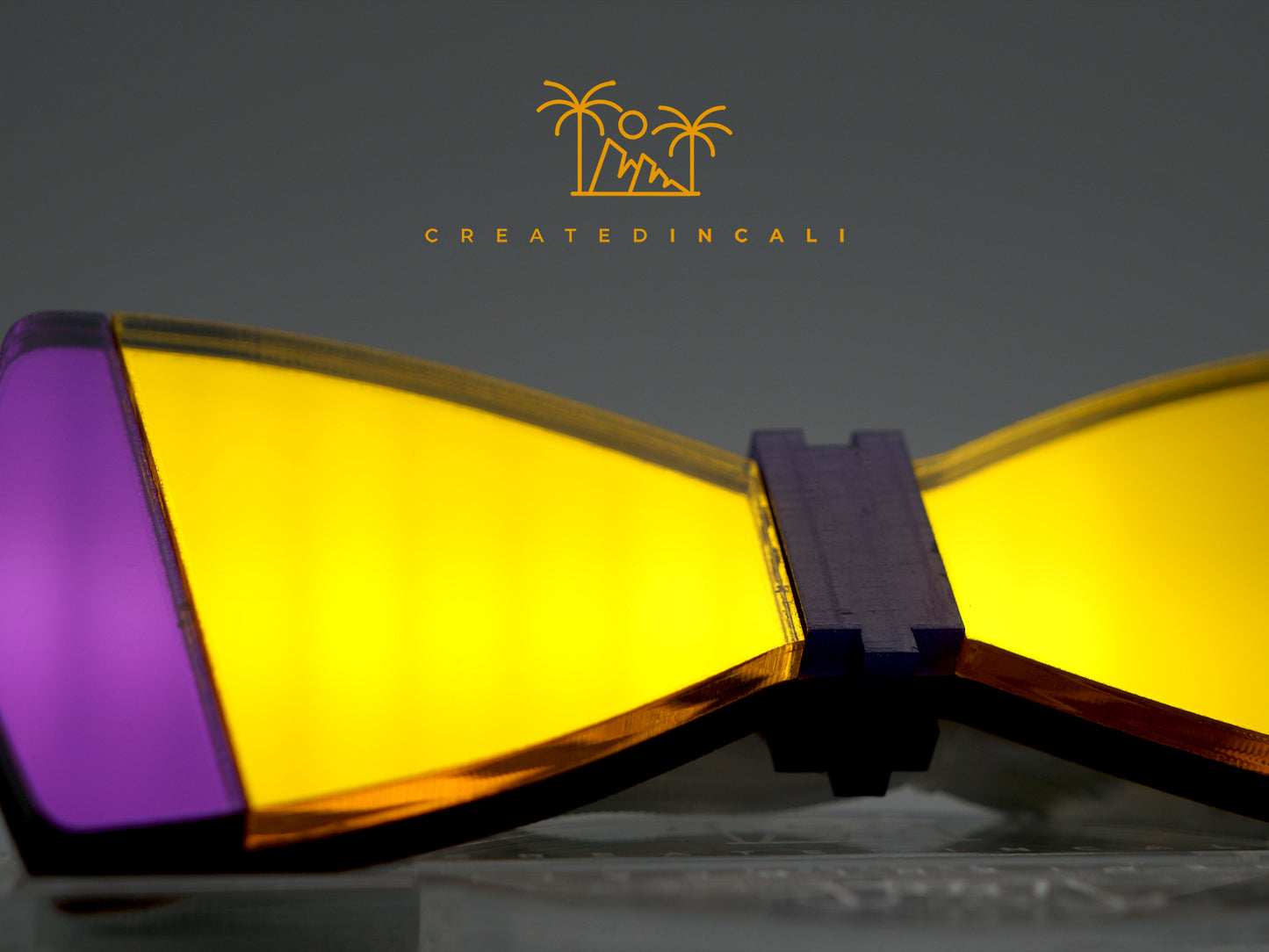 Yellow Mirror Mirror x  Mirrored Purple Tux | Classic