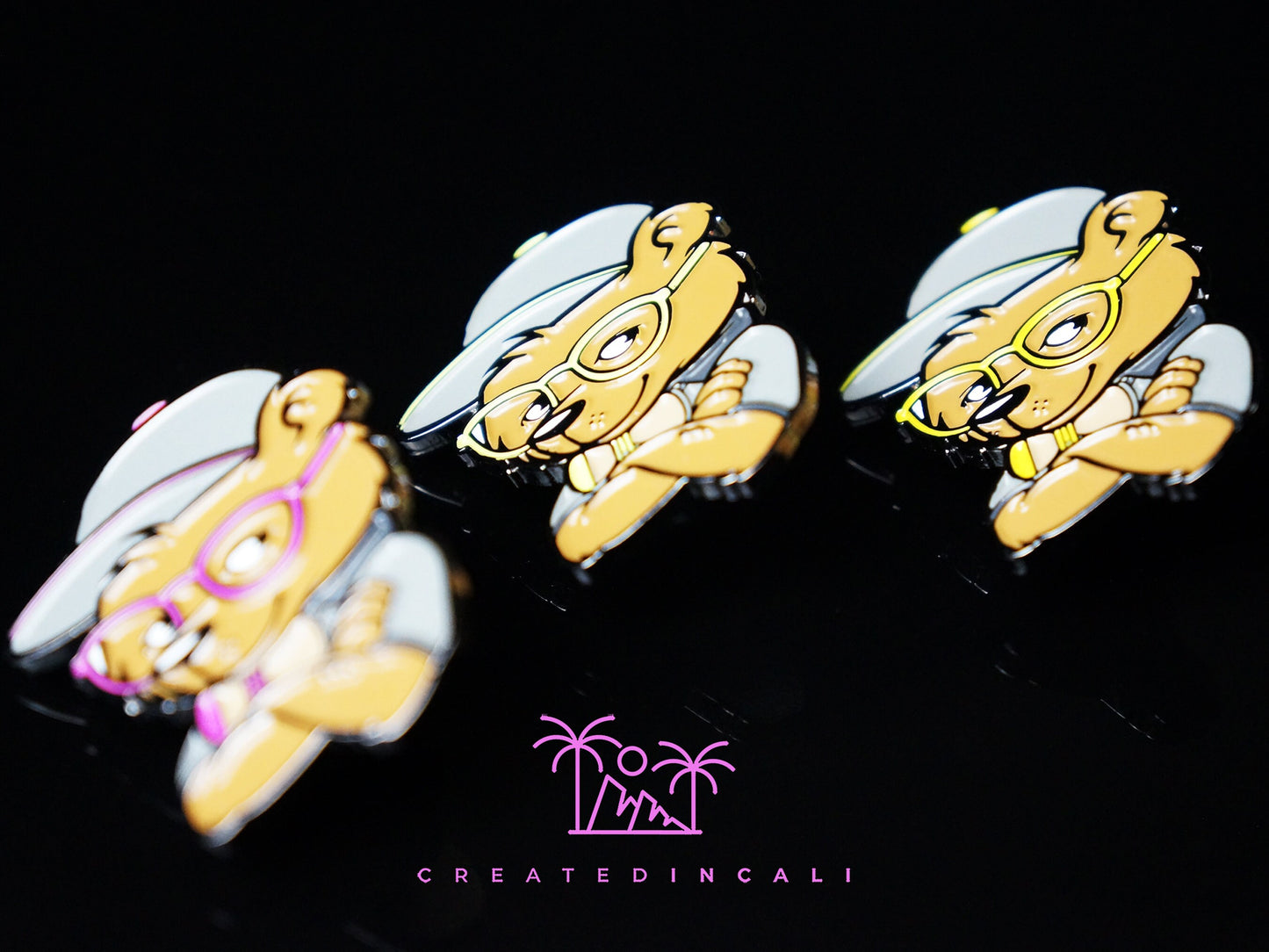 Bo Bear Enamel pin